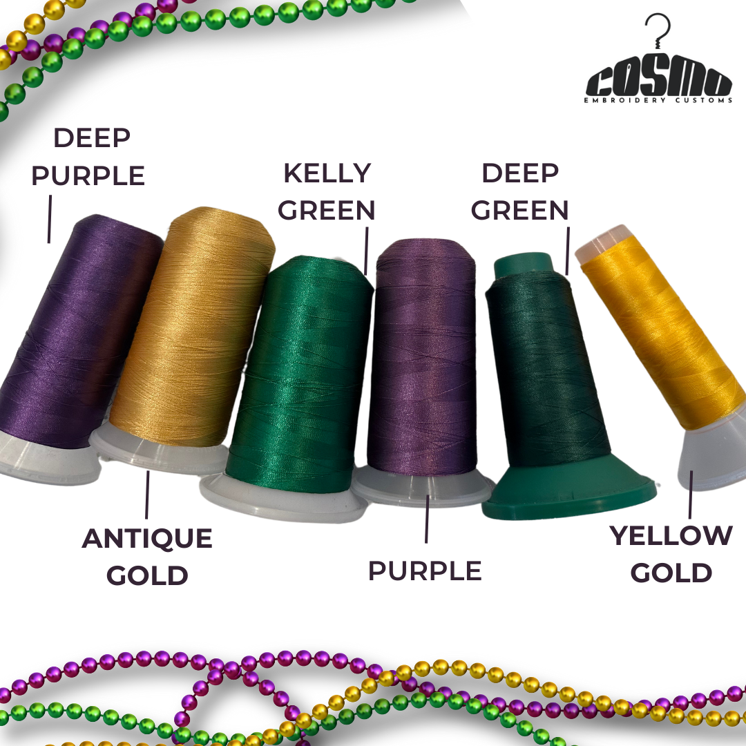 MARDI GRAS DENIM JEANS PANTS