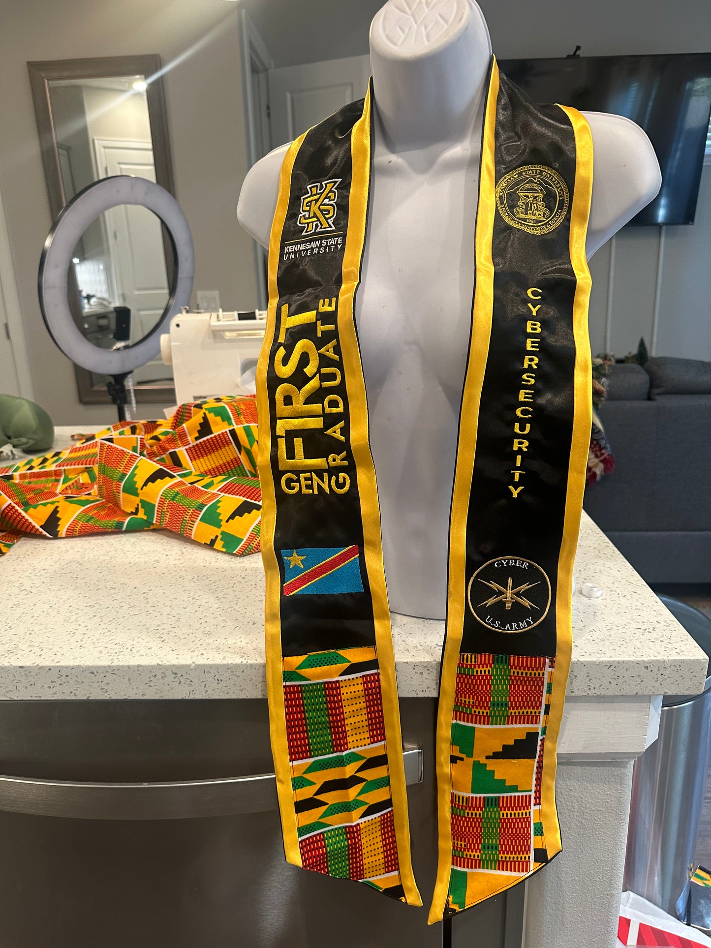 Custom Graduation Stole