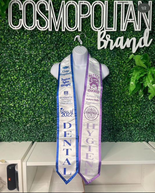 Custom Graduation Stole