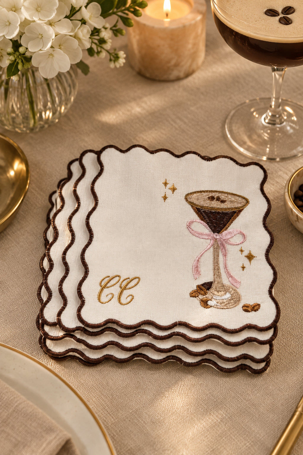 Set of 4 Linen Napkin