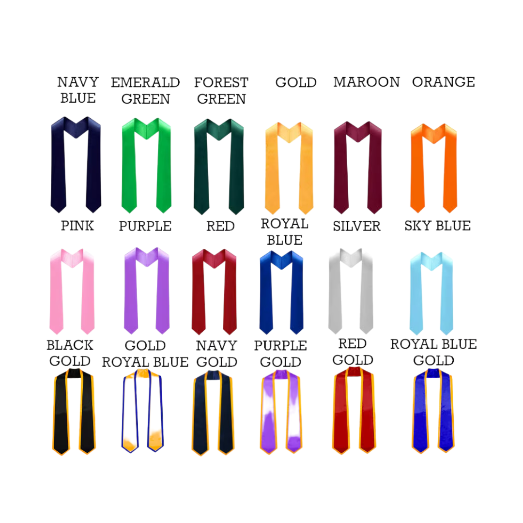 Custom Graduation Stole