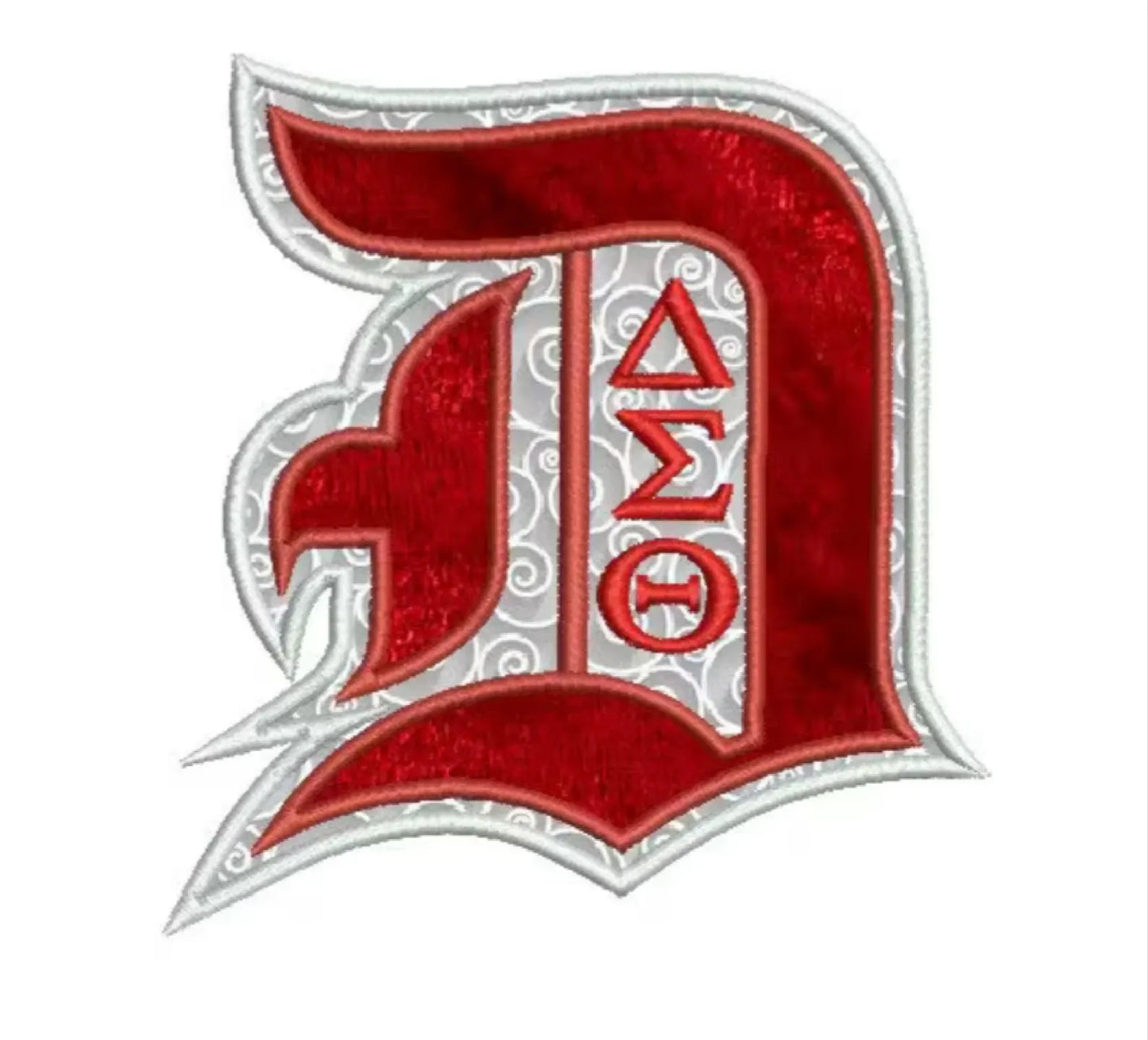 DELTA SIGMA THETA APPLIQUE D